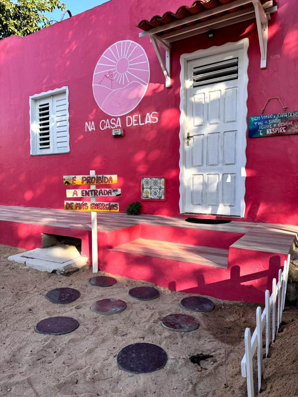 Na Casa Delas Jericoacoara Exteriör bild